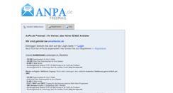 Desktop Screenshot of anpa.biz