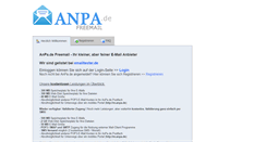 Desktop Screenshot of anpa.de