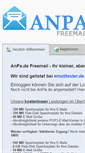 Mobile Screenshot of anpa.de