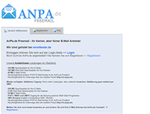 Tablet Screenshot of anpa.de